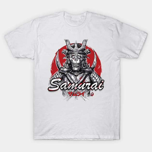 Samurai Warrior T-Shirt by FerMinem